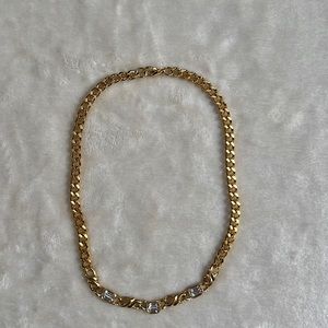 Fashion gold chain choker necklace jewelry